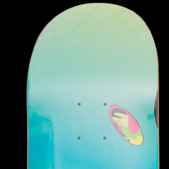 * SOLD * Takashi Murakami ComplexCon Sharp Tooth Bear Skateboard Deck (Set of 3) - Picture 4 of 6